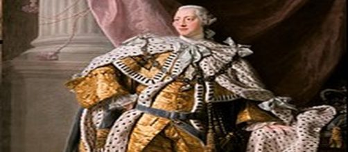 Trump is no King George III but he may be as mad. [Image source: Allan Ramsey - Wikimedia commons]