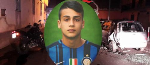 Pasquale Carlino dell'Inter in fin di vita dopo incidente stradale - Facebook.com
