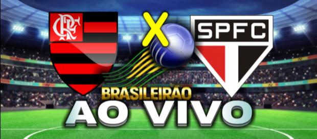 Flamengo e São Paulo jogam pelo Campeonato Brasileiro Flamengo e São Paulo jogam pelo Campeonato Brasileiro