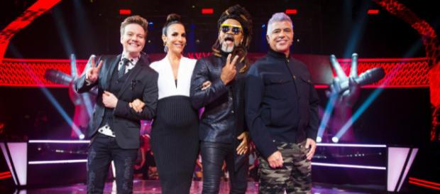 Os técnicos estão prontos para mais uma disputa no The Voice Brasil Os técnicos estão prontos para mais uma disputa no The Voice Brasil