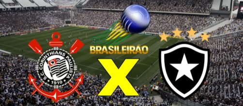 Botafogo x Corinthians nesta quarta-feira