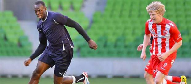 Usain Bolt podría jugar en el equipo de fútbol australiano Central Coast Mariners Usain Bolt podría jugar en el equipo de fútbol australiano Central Coast Mariners