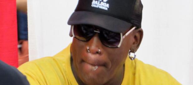 Dennis Rodman in 2017 (Image courtesy – GabboT, Wikimedia Commons) Dennis Rodman in 2017 (Image courtesy – GabboT, Wikimedia Commons)