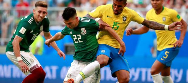 Brasil venció a México con un gol de Neymar Brasil venció a México con un gol de Neymar
