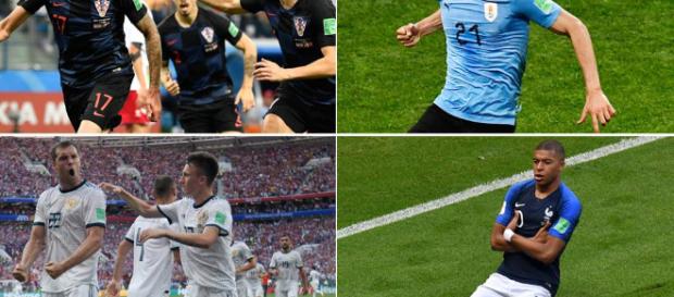 Mundial de fútbol: se van formando los cruces de cuartos de final en Rusia 2018 Mundial de fútbol: se van formando los cruces de cuartos de final en Rusia 2018