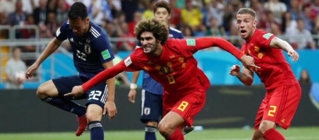 La Belgique a réussie a renverser le Japon, alors qu'elle était menée 2 à 0. La Belgique a réussie a renverser le Japon, alors qu'elle était menée 2 à 0.