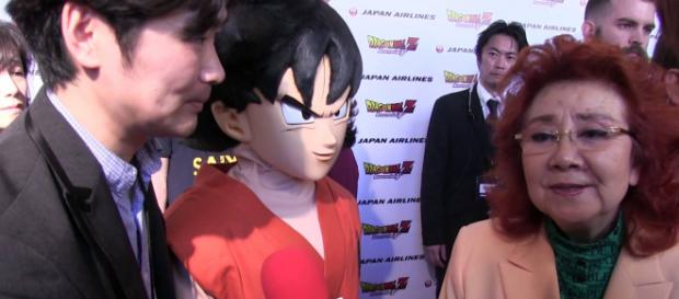 Masako Nozawa @ The Dragon Ball Z: Resurrection 'F' World Premiere ... - youtube.com Masako Nozawa @ The Dragon Ball Z: Resurrection 'F' World Premiere ... - youtube.com