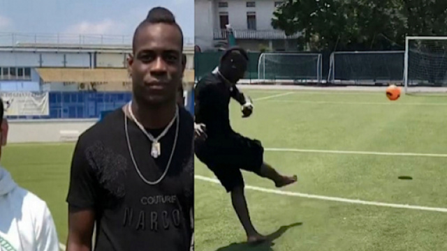 Doppio incontro in due giorni per Mario Balotelli e 6ix9ine, prima sul palco, poi in campo