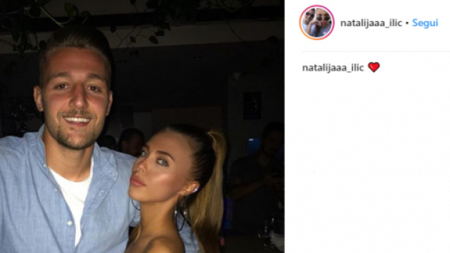 Natalija Ilic, fidanzata del centrocampista serbo della Lazio, Milinkovic Savic