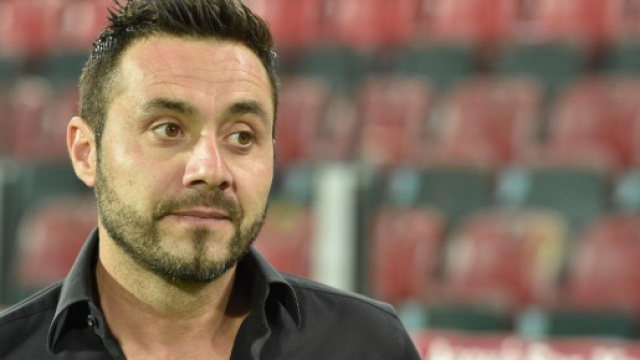 Roberto De Zerbi, tre mesi di squalifica all'ex tecnico del Foggia