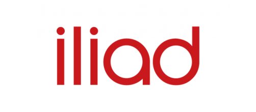 Iliad - Logo della compagnia mobile