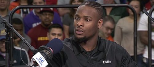 Le'Veon Bell interview. - [The Rich Eisen Show / YouTube screencap]