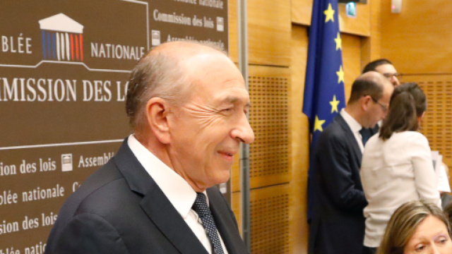 Gérard Collomb devant la commission d'enquête de l'Assemblée nationale ce lundi 23 juillet 2018