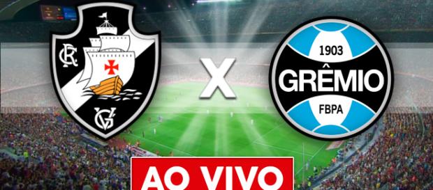 Vasco x Grêmio ao vivo, no Rio de Janeiro. Vasco x Grêmio ao vivo, no Rio de Janeiro.