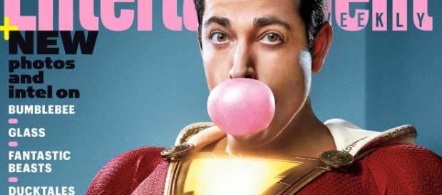 Zachary Levi nei panni di Shazam in copertina su Entertainment Weekly! Zachary Levi nei panni di Shazam in copertina su Entertainment Weekly!