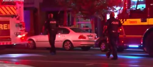 Toronto mass shooting: Gunmade, one woman dead, 13 injured - Image credit - AP via Hindustan Times | YouTube