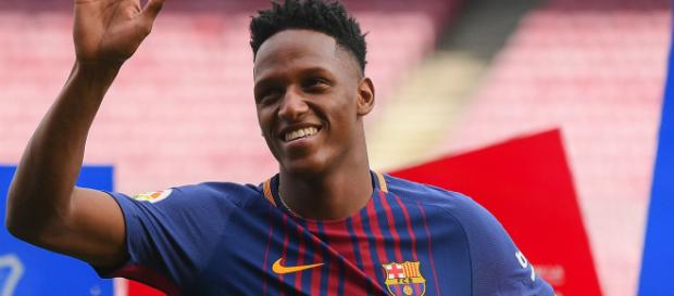 El Barcelona tasa a Yerry Mina en 40 millones de euros (Rumores) El Barcelona tasa a Yerry Mina en 40 millones de euros (Rumores)