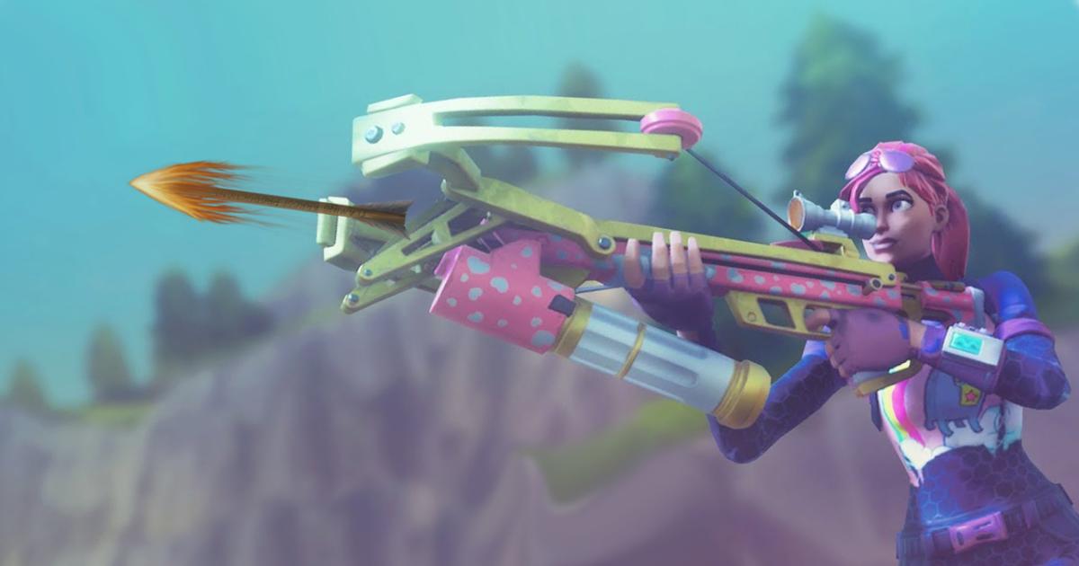 Crossbow Leaves Fortnite Explosive Crossbow Could Soon Come To Fortnite Battle Royale