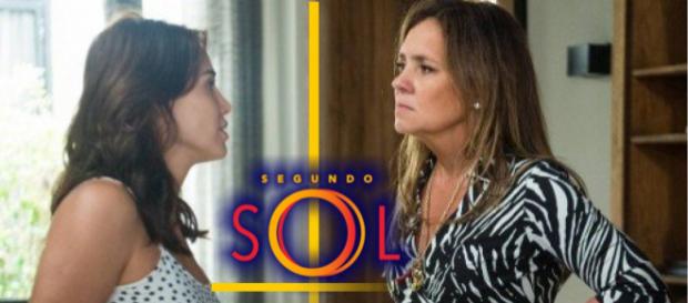 Desconfiada, Rosa avisa à cafetina que está preparada para o caso de algo de pior lhe acontecer Desconfiada, Rosa avisa à cafetina que está preparada para o caso de algo de pior lhe acontecer