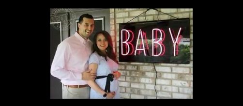 Jinger Duggar Vuolo and her husband, Jeremy Vuolo, revealed their baby’s gender on social media. - [Offline Daily / YouTube screencap]