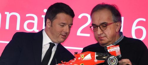 Matteo Renzi e Sergio Marchionne