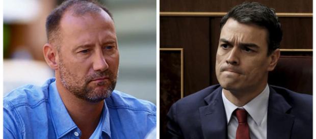 García Aguado y Pedro Sánchez en García Aguado y Pedro Sánchez en