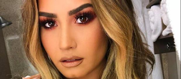 La pop star Demi Lovato in overdose La pop star Demi Lovato in overdose