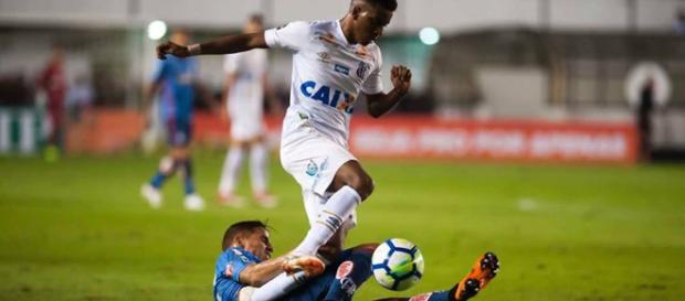 Rodrygo foi o destaque do Santos Rodrygo foi o destaque do Santos