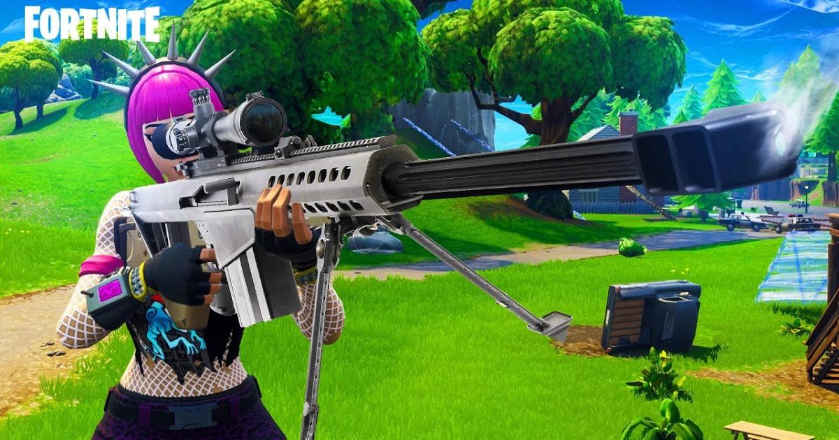 fortnite battle royale is getting a wall piercing weapon - fortnite sniper bullet speed