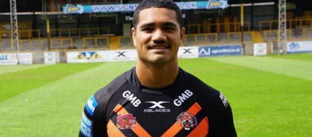 Peter Mata'uita has earned himself a reputation as a hard-hitting, fearsome back in the Championship. Image Source - yorkshirepost.co.uk Peter Mata'uita has earned himself a reputation as a hard-hitting, fearsome back in the Championship. Image Source - yorkshirepost.co.uk