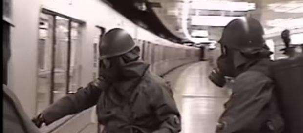 Sarin attack Yokyo Japan - Image credit GSDF Video via NHK WORLD-JAPAN | YouTube Sarin attack Yokyo Japan - Image credit GSDF Video via NHK WORLD-JAPAN | YouTube