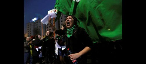 Manifestazione per la legalizzazione dell'aborto