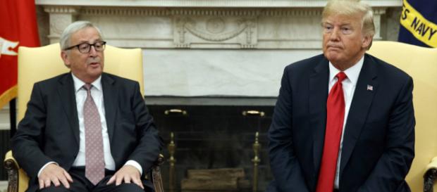 Estados Unidos y la Unión Europea frenan la guerra comercial arancelaria Estados Unidos y la Unión Europea frenan la guerra comercial arancelaria