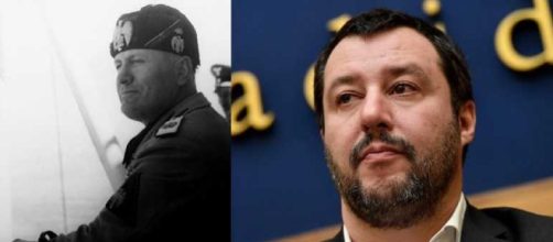 Matteo Salvini usa una frase di Mussolini il giorno della sua nascita