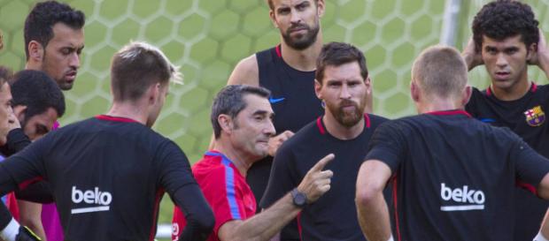 Primer partido amistoso del Barcelona Primer partido amistoso del Barcelona