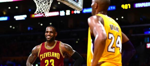 Kobe reacts to LBJ joining Lakers - (Image: YouTube/Lakers) Kobe reacts to LBJ joining Lakers - (Image: YouTube/Lakers)