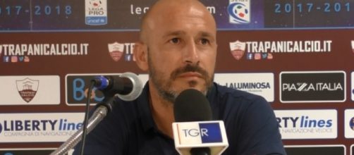 Il nuovo allenatore del Trapani, Vincenzo Italiano (ph.trapanicalcio.it)