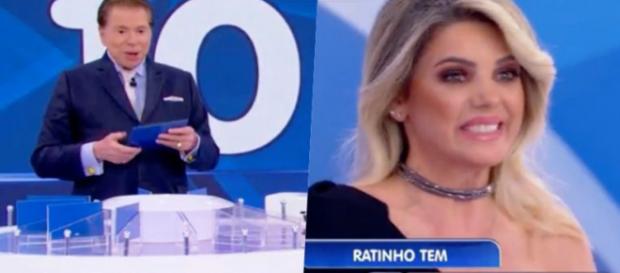 Mari Alexandre esteve com Silvio Santos e evitou falar sobre o ex-marido Fábio Junior (Foto reprodução) Mari Alexandre esteve com Silvio Santos e evitou falar sobre o ex-marido Fábio Junior (Foto reprodução)