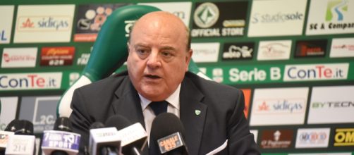 Il presidente dell'Avellino Walter Taccone