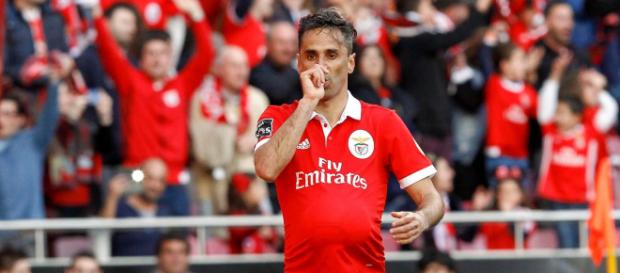 Jonas joga atualmente pelo Benfica Jonas joga atualmente pelo Benfica