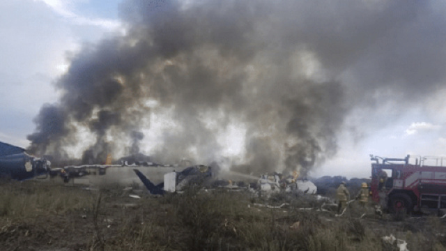 Aereo precipita in Messico, nessun morto