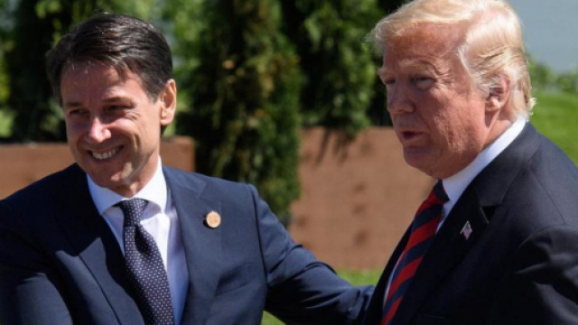 Donald Trump et Giuseppe Conte sont tomb&eacute;s d'accord sur la question de l'immigration.