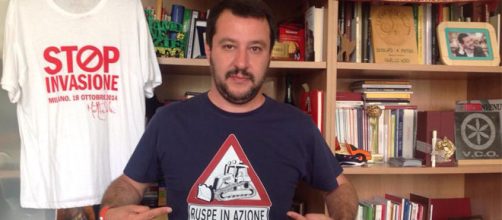 Il leader della Lega, Matteo Salvini