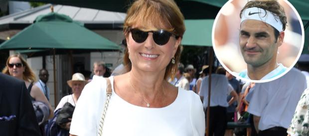Carole Middleton asistió al torneo de Wimbledon junto a su esposo Michael Carole Middleton asistió al torneo de Wimbledon junto a su esposo Michael