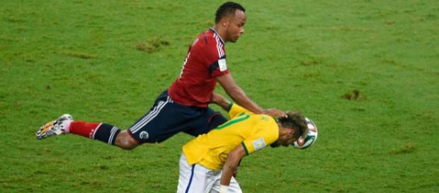 Colombiano ficou marcado por ter tirado brasileiro da Copa Colombiano ficou marcado por ter tirado brasileiro da Copa