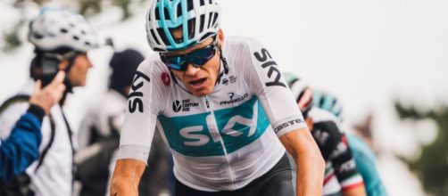 Chris Froome, vincitore dell'ultimo Giro d'Italia