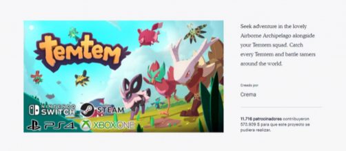 Temtem este juego español ha recaudado miles en crowfunding