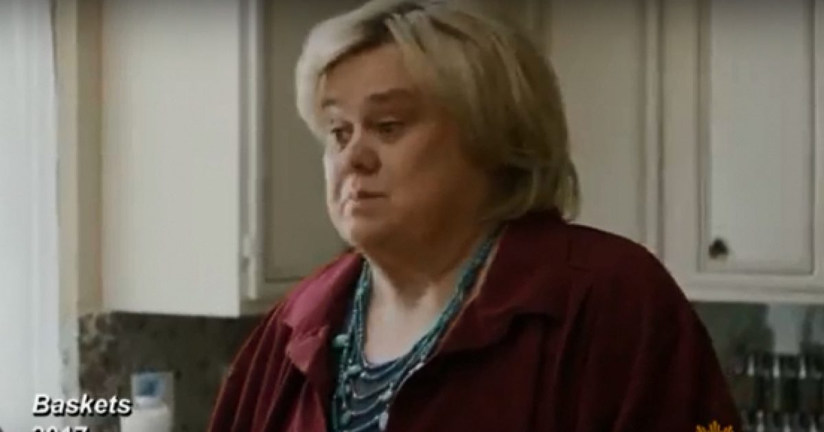 Comedian Louie Anderson sees his role of Christine Baskets as 'repay