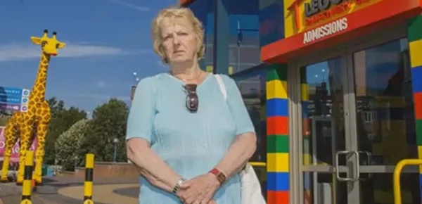 A 74-year-old, Lego loving woman was barred from the new Lego Discovery Centre as she had no child with her. [Image FOX NEWS/YouTube]