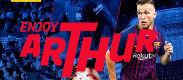El Barcelona anuncia el fichaje de Arthur Melo El Barcelona anuncia el fichaje de Arthur Melo